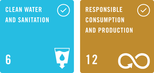 Clean water and sanitation, Responsible consumption and production